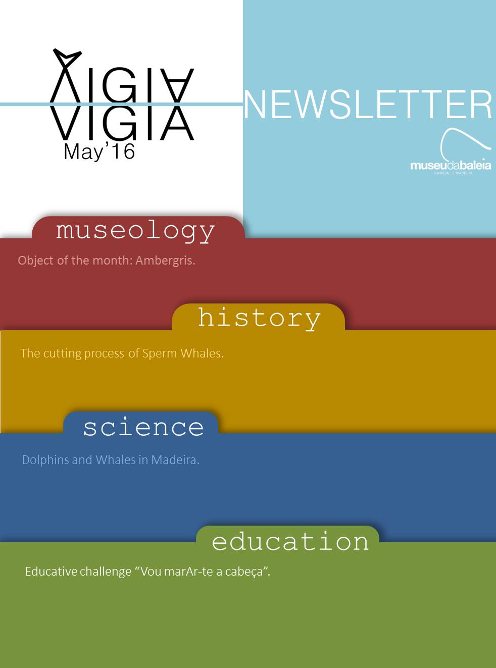 newsletter Maio - Inglês